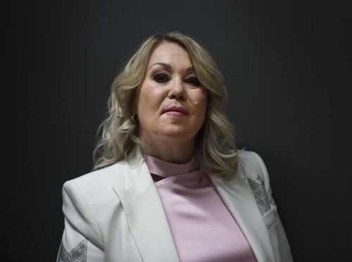 Canadian singer and actor Jann Arden poses for a photograph in Toronto on Tuesday, February 4, 2020. The show must go on, as the old adage goes, and some artists are working hard to make that happen as the COVID-19 pandemic shuts down entertainment events.Canadian singer Arden, who was to be honoured at the Juno Awards that were cancelled this past weekend, plans to perform a 