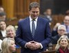 Leader of the Opposition Andrew Scheer announces he will step down as leader of the Conservatives, Thursday December 12, 2019 in the House of Commons in Ottawa. Conservative leadership hopefuls are spinning up their organizations Monday with the official start of the federal party's leadership race. THE CANADIAN PRESS/Adrian Wyld