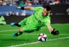 Toronto FC goalkeeper Quentin Westberg dives for the ball during the first half of the team's MLS soccer match against New York City FC, in New York, Wednesday, Sept. 11, 2019. THE CANADIAN PRESS/AP-Frank Franklin II