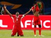 Kenya's Victor Wanyama celebrates after the African Cup of Nations group C soccer match between Kenya and Tanzania at 30 June Stadium in Cairo, Egypt, Thursday, June 27, 2019. The Montreal Impact have signed midfielder Victor Wanyama as a designated player from Premier League side Tottenham Hotspur. THE CANADIAN PRESS/AP-Ariel Schalit