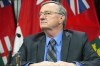 Dr. David Williams, Chief Medical Officer of Health for Ontario, attends a news conference in Toronto, on Monday, January 27, 2020. Ontario now has a sixth confirmed case of the novel coronavirus, and while it is the first instance in the province of human-to-human transmission, health officials say the risk is still low. THE CANADIAN PRESS/Chris Young