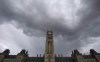 Dark clouds pass by the Parliament buildings in Ottawa on Thursday, May 19, 2016. In war, as the saying goes, truth is the first casualty. In a global pandemic, it seems trust doesn't fare too well either. At a moment in history marked by social-media snark and diminished public faith in long-standing institutions like government, the mainstream media and the post-war pillars of the rules-based international order, the world is dealing with a critical shortage of both at the worst possible time. THE CANADIAN PRESS/Adrian Wyld