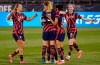 United States' Samantha Mewis (3) celebrates her goal with her teammates during the first half of an international friendly soccer match against Mexico, Thursday, July 1, 2021, in East Hartford, Conn. (AP Photo/Jessica Hill)