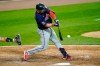 Minnesota Twins' Ryan Jeffers grounds out to Chicago White Sox second baseman Nick Madrigal, scoring Byron Buxton during the fifth inning of a baseball game Tuesday, Sept. 15, 2020, in Chicago. (AP Photo/Charles Rex Arbogast)