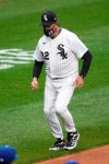 Chicago White Sox manager Tony La Russa walks on the field as he is introduced before the team's baseball game against the Kansas City Royals in Chicago, Thursday, April 8, 2021. (AP Photo/Nam Y. Huh)