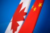 CP
In this Nov. 12, 2018, file photo, flags of Canada and China are placed for the first China-Canada economic and financial strategy dialogue in Beijing, China. China says it has lodged a formal complaint with Canada over T-shirts ordered by one of the country’s Beijing Embassy staff that allegedly mocked China’s response to the coronavirus outbreak. (Jason Lee/Pool Photo via AP, File)