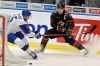 CP
Jakub Minarik of Slovakia and Barrett Hayton of Canada each have their eyes on the puck. (Jaroslav Ozana/CTK)