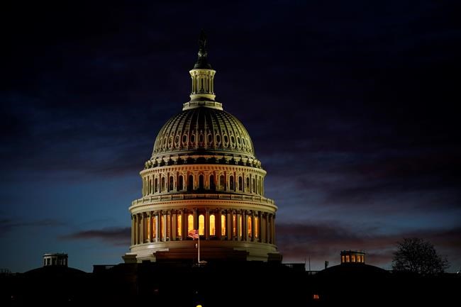 The Capitol is seen on the morning of Election Day, Tuesday, Nov. 3, 2020, in Washington. (AP Photo/J. Scott Applewhite)