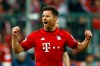FILE - In this May 3, 2016 file photo Bayern's Xabi Alonso celebrates scoring the opening goal during the Champions League second leg semifinal soccer match between Bayern Munich and Atletico de Madrid in Munich, Germany. German media reports say that former Spain midfielder Xabi Alonso is to take over at Borussia Moenchengladbach coach next season. The tabloid Bild and its sister magazine Sport Bild first reported that the 39-year-old Alonso has agreed to take over from current Gladbach coach Marco Rose, who is joining Borussia Dortmund next season. (AP Photo/Matthias Schrader, file)