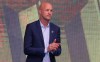 Jordi Cruyff attends an event where he is introduced as the new coach of Ecuador's national soccer team in Quito, Ecuador, Monday, Jan. 13, 2020. Cruyff is the Dutch son of the legendary soccer player Johan Cruyff. (AP Photo/Dolores Ochoa)