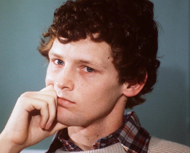 Terry Fox at an interview July 1980. Forty years after Terry Fox began his Marathon of Hope, his brother says the message he shared is particularly poignant as Canadians deal with the COVID-19 pandemic. THE CANADIAN PRESS/ file