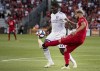 Orlando City defender Kamal Miller (27) defends against Toronto FC midfielder Alejandro Pozuelo (10) during first half MLS soccer action in Toronto, on Saturday, August 10, 2019. The Orlando City SC defender, filming from home, has done 