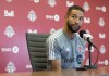 Toronto FC's Justin Morrow speaks to the media during an end of season availability in Toronto on Wednesday, November 13, 2019. Toronto FC and its supporters have combined forces in a stand against racism. THE CANADIAN PRESS/Chris Young