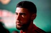 Toronto FC midfielder Jonathan Osorio interviews during media coverage before an MLS soccer practice at CenturyLink Field at Seattle, Saturday, Nov. 9, 2019. Like his Toronto FC teammates, midfielder Jonathan Osorio is at home looking to wait out the COVID-19 virus. THE CANADIAN PRESS/AP-The Seattle Times-Andy Bao