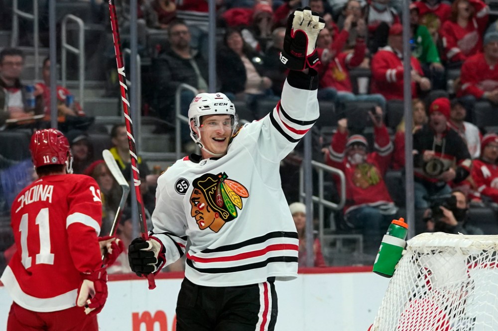 CP
PAUL SANCYA / ASSOCIATED PRESS FILESChicago winger Dominik Kubalik is likely getting a change of scenery.