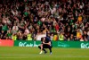Real Madrid's Karim Benzema reacts at the end of La Liga soccer match between Betis and Real Madrid at the Benito Villamarin stadium in Seville, Spain, Sunday, March. 8, 2020. (AP Photo/Miguel Morenatti)
