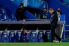 Barcelona's head coach Ronald Koeman walks toward the bench during the Spanish La Liga soccer match between Getafe and FC Barcelona at the Alfonso Perez stadium in Getafe, Spain, Saturday, Oct. 17, 2020. (AP Photo/Manu Fernandez)