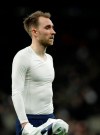 Tottenham's Christian Eriksen leaves the pitch after the English FA Cup third round replay soccer match between Tottenham Hotspur and Middlesbrough FC at the Tottenham Hotspur Stadium in London, Tuesday, Jan. 14, 2020.(AP Photo/Matt Dunham)