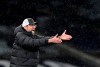 Liverpool's manager Jurgen Klopp gestures during the English Premier League soccer match between Tottenham Hotspur and Liverpool at the Tottenham Hotspur Stadium in London, Thursday, Jan. 28, 2021. (Shaun Botterill/Pool via AP)