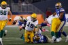 CP
Edmonton Elks backup quarterback Taylor Cornelius is sacked by Jake Thomas in the fourth quarter Friday. (John Woods / The Canadian Press)