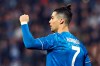 Juventus' Cristiano Ronaldo celebrates scoring his side's first goal, during an Italian Serie A soccer match between Spal and Juventus at the Paolo Mazza stadium in Ferrara, Italy, Saturday, Feb. 22, 2020. (Filippo Rubin/LaPresse via AP)