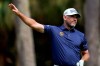 Lee Westwood, of England, watches his tee shot on the second hole during the final round of The Players Championship golf tournament Sunday, March 14, 2021, in Ponte Vedra Beach, Fla. (AP Photo/Gerald Herbert)