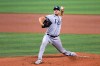 Tampa Bay Rays starting pitcher Rich Hill throws during the first inning of the team's baseball game against the Miami Marlins, Saturday, April 3, 2021, in Miami. (AP Photo/Gaston De Cardenas)