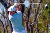 Bryson DeChambeau hits a shot from the third tee during the final round of the Arnold Palmer Invitational golf tournament Sunday, March 7, 2021, in Orlando, Fla. (AP Photo/John Raoux)