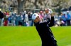 Jordan Spieth hits a shot on the first fairway during the final round of the Arnold Palmer Invitational golf tournament Sunday, March 7, 2021, in Orlando, Fla. (AP Photo/John Raoux)