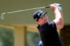 Keegan Bradley tees off on the second hole during the final round of the Valspar Championship golf tournament, Sunday, May 2, 2021, in Palm Harbor, Fla. (AP Photo/Phelan M. Ebenhack)