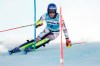 France's Clement Noel speeds down the course during an alpine ski, men's World Cup slalom, in Adelboden, Switzerland, Sunday, Jan.10, 2021. (AP Photo/Gabriele Facciotti)