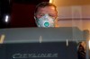 Bulgarian soccer team Ludogorets coach Pavel Vrba wears a protective face masks as he sits in the coach bus heading to the San Siro stadium, in Milan, Italy, Thursday, Feb. 27, 2020. Ludogorets is playing Italian club Inter Milan in a Europa League soccer match on Thursday that is scheduled to go ahead in an empty stadium due to the coronavirus outbreak. (AP Photo/Luca Bruno)