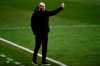 Real Madrid's head coach Zinedine Zidane gives instructions from the side line during Spanish Super Cup semi final soccer match between Real Madrid and Athletic Bilbao at La Rosaleda stadium in Malaga, Spain, Thursday, Jan. 14, 2021. Athletic Bilbao won 2-1 and will play the final. (AP Photo/Jose Breton)