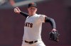 San Francisco Giants pitcher Anthony DeSclafani throws against the Colorado Rockies during the first inning of a baseball game in San Francisco, Sunday, April 11, 2021. (AP Photo/Jeff Chiu)