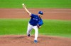 Toronto Blue Jays reliever Anthony Bass doesn't want to settle on using a minor league field for a home ballpark this season. Toronto Blue Jays pitcher Anthony Bass delivers a pitch during MLB intrasquad baseball action in Toronto on Friday, July 10, 2020. THE CANADIAN PRESS/Carlos Osorio