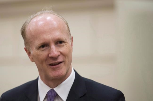 Canada Pension Plan Investment Board's main fund achieved a 5.6 per cent net return for the quarter ended June 30. Canada Pension Plan Investment Board President and Chief Executive Officer Mark Machin waits to appear at the Standing Committee on Finance on Parliament Hill, in Ottawa on Tuesday, Nov. 1, 2016. THE CANADIAN PRESS/Adrian Wyld