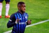 Montreal Impact forward Romell Quioto celebrates his goal during first half MLS action against the Vancouver Whitecaps, in Montreal on Tuesday, Aug. 25, 2020. Quioto was suspended for an additional match, two matches total, on Friday night by Major League Soccer. THE CANADIAN PRESS/Paul Chiasson
