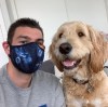 The Vancouver Whitecaps had sold more than 57,000 masks as of Monday morning with all net proceeds going to help the financially troubled Vancouver Aquarium. Whitecaps goalkeeper Maxime Crepeau and his dog Diego are seen in an undated handout photo. THE CANADIAN PRESS/HO-Vancouver Whitecaps, *MANDATORY CREDIT*