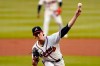 Atlanta Braves starting pitcher Max Fried works against the Miami Marlins in the first inning of a baseball game Wednesday, Sept. 23, 2020, in Atlanta. (AP Photo/John Bazemore)