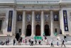People wear face masks as they wait to enter the Museum of Fine Arts in Montreal, Saturday, June 6, 2020, as the COVID-19 pandemic continues in Canada and around the world. THE CANADIAN PRESS/Graham Hughes
