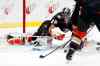 CP
Ducks goaltender John Gibson makes one of his 33 saves against the Winnipeg Jets in Anaheim, Wednesday. (AP Photo/Alex Gallardo)