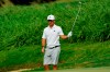 Defending Champion Xander Schauffele watches a shot during the Tournament of Champions pro-am golf event, Wednesday, Jan. 1, 2020, at Kapalua Plantation Course in Kapalua, Hawaii. (AP Photo/Matt York)