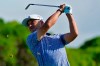 Xander Schauffele hits from the 11th tee during final round of the Tournament of Champions golf event, Sunday, Jan. 5, 2020, at Kapalua Plantation Course in Kapalua, Hawaii. (AP Photo/Matt York)