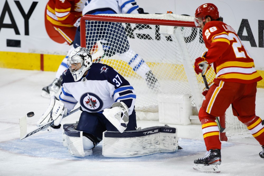 CP
Winnipeg dropped to 22-20-8 and are seven points back of the final Western Conference playoff spot. (Jeff McIntosh / The Canadian Press)
