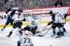 CP
Seattle Kraken goaltender Chris Driedger look for the loose puck as Winnipeg Jets' Adam Lowry and Zach Sandford reach for the puck during the first period of NHL action in Winnipeg on Sunday, May 1, 2022. (Fred Greenslade / The Canadian Press)
