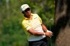 Hideki Matsuyama, of Japan, hits from the 12th tee during the first round of the BMW Championship golf tournament, Thursday, Aug. 27, 2020, at Olympia Fields Country Club in Olympia Fields, Ill. (AP Photo/Charles Rex Arbogast)