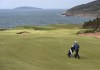 The 562 yard, par 5, 15th hole at Cabot Cliffs in Inverness, N.S. on June 1, 2016. If it seems like it's been harder to get a tee time this summer, it's not just your imagination.Golf Canada reports that there were 17 per cent more scores registered with the national sport body this June compared to the same month last year. THE CANADIAN PRESS/Andrew Vaughan