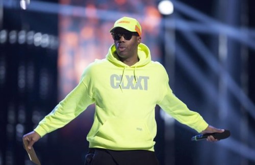 Kardinal Offishall performs at the Juno Awards in Vancouver on March, 25, 2018. Kardinal Offishall and employees at Universal Music Canada have banded together to help launch a new scholarship program supporting Black high school students in their post-secondary education. THE CANADIAN PRESS/Darryl Dyck