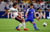 Mexico midfielder Jonathan Dos Santos (6) passes the ball past Haiti midfielder Steeven Saba (19) during the first half of a CONCACAF Gold Cup soccer match Tuesday, July 2, 2019, in Glendale, Ariz. The Montreal Impact's inability to hold individual workouts at their training facility has proved to be costly. The MLS club reported Wednesday that midfielder Steeven Saba will be sidelined eight to 12 weeks after breaking his left foot 