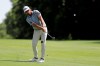 Roger Sloan, of Canada, hits a shot on the 14th fairway during the second round of the Travelers Championship golf tournament at TPC River Highlands on June 26, 2020, in Cromwell, Conn. Although it's been a strange PGA Tour season with rescheduled events after a three-month break due to the COVID-19 pandemic, Roger Sloan has been grateful for the opportunities it has presented. THE CANADIAN PRESS/AP, Frank Franklin II